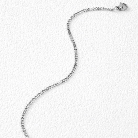 Silverr Layered Stainless Steel Necklace - Picture 4 of 6